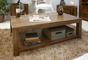 Coffee table storage small spaces